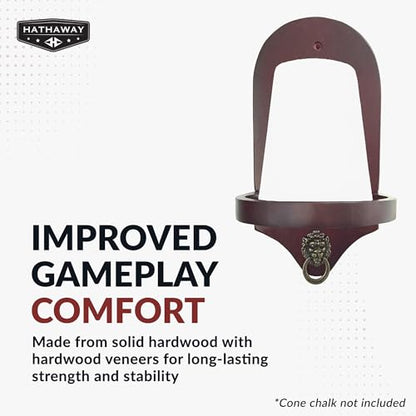 Hathaway Premier Cone Chalk Holder - color: Mahogany Finish
