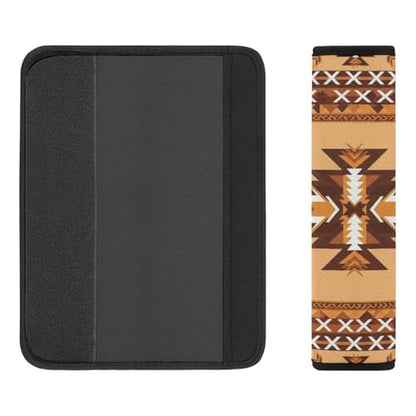 2 Pack Native American Southwestern Boho Aztec Seat Belt Shoulder Pad Universal Soft and Comfortable Seat Belt Covers Cushion for Kids, Most Cars, Comfortable Driving - color: Pattern 895