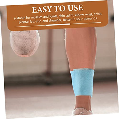 Ipetboom 4rolls Elastic Sports Tape for Muscle Support and Joint Stability Versatile Shock Tape for Fitness Weightlifting Climbing and Outdoor Activities