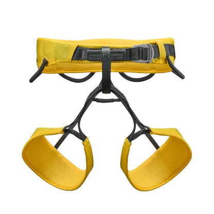 KAILAS Airo Rock Climbing Harness Men Roofing Harnesses Rescue Mountaineering Safety Belt Women Comfortable Lightweight - color: Yellow, size: Medium