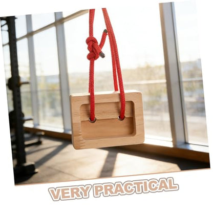 2pcs Portable Wooden Hangboard for Climbing Training with Modular Design and Lightweight Build, for Climbers Fitness Routines and Outdoor Use