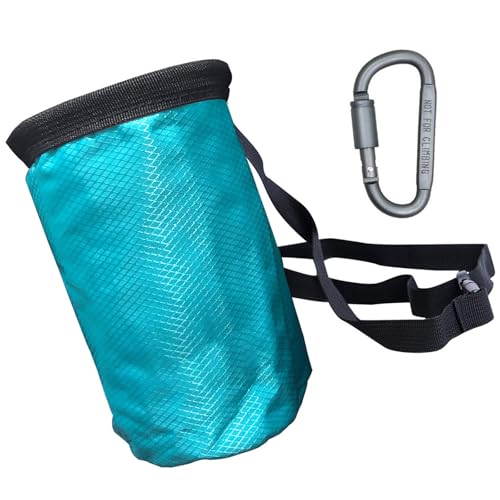 Camper Accessories, Rock Climbing Chalk Bag Adjustable Bag Bouldering Chalk Bags Bucket for Rock Climbing Weight Lifting - color: Blue bag Dshap