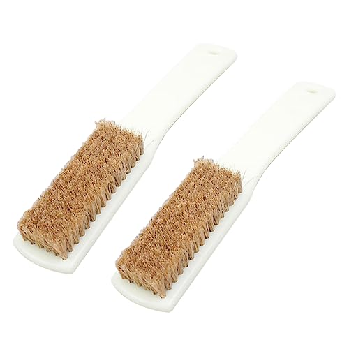 VALICLUD 2Pcs Boars Hair Stone Cleaning Brush for Climbing and Bouldering Handle Outdoor Sports Tool for Climbing Enthusiasts and Rock Lovers