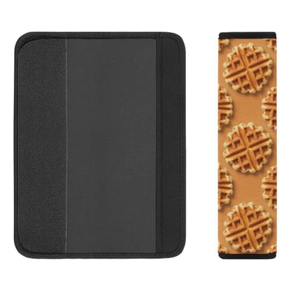 Soft Padded Car Seat Belt Pad for Child, Most Cars, 2 Piece Waffles Tortilla Seat Belt Cushion Comfortable Driving - color: Pattern 777