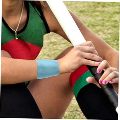Ipetboom 4rolls Elastic Sports Tape for Muscle Support and Joint Stability Versatile Shock Tape for Fitness Weightlifting Climbing and Outdoor Activities