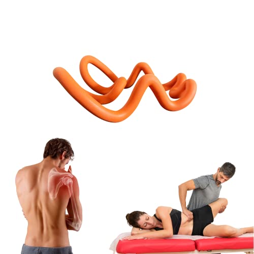 LittleMum Deep Trigger Point Myofascial Release Tool –Back, Shoulder Blade & Hip Flexor Massager for Scapular Pain, Upper-Back Stiffness, Levator Scapulae Tightness, Psoas & Pelvic Muscle Relief