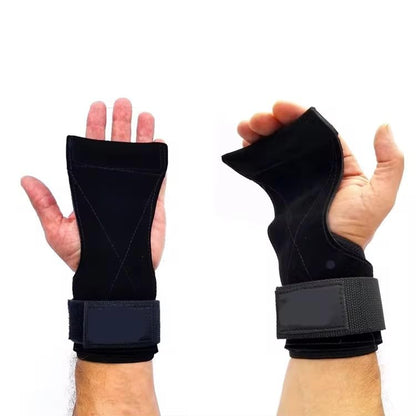 lifting straps for pull up bar – wrist weights, Adjustable Support for weightliftingDeadlift, Powerlifting, Strength Training – Gym Accessories for Men & Women (1 Pair, Black)