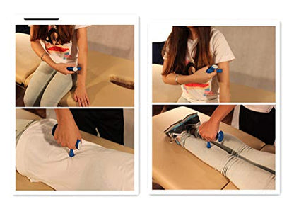 Health Massage Tool Deep Tissue Massage Tool Thumb Saver Massager Trigger Point Massage Tool Trigger Point Pressure, Acupressure(Blue)