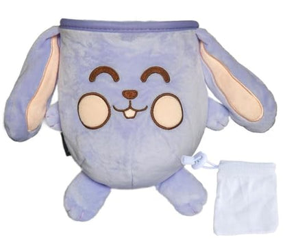 Chalk Bag for Rock Climbing - Bouldering Chalk Bucket with Quick-Clip Belt, Zipper Pocket and Brush Holder (Rabbit)