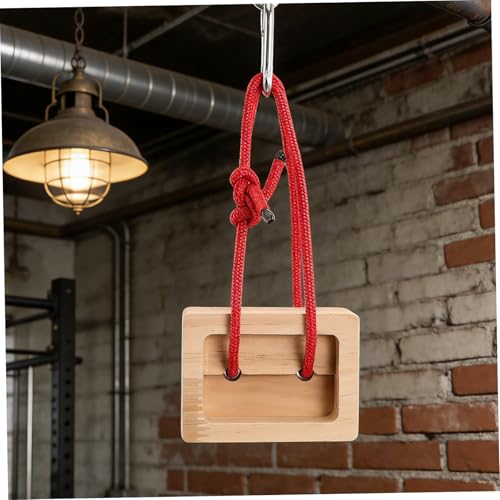 2pcs Wooden Hangboard for Rock Climbing with Lightweight Design and Easy Installation, Portable Fingerboard Training Board for Climbers Fitness Routines and Outdoor Workouts