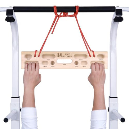 Two Stones Portable Hangboard | Rock Climbing Hangboard | Hang Board for Climbing | Rock Climbing Gifts for Rock Climbers for Climbers | Bouldering Gifts
