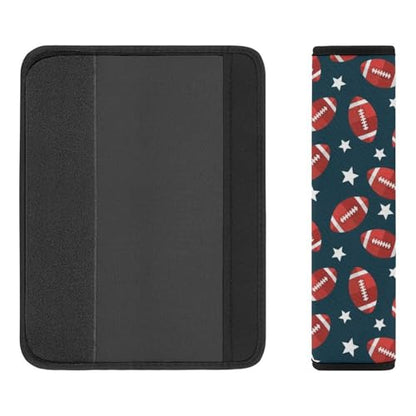 2 Pack Football Seat Belt Cover Universal Fit Seat Belt Cushion for Kids, Stroller Pushchair High Chair, Neck and Shoulder Support - color: Pattern 908