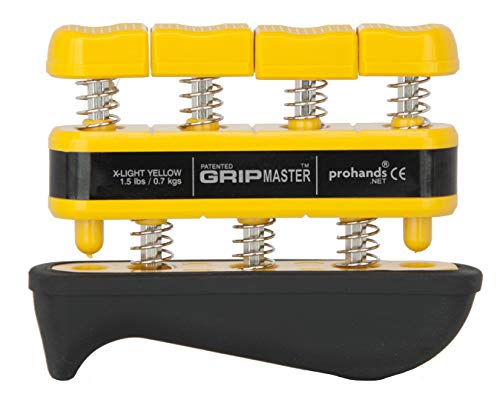Prohands Gripmaster Medical Hand and Finger Exerciser - size: 1.5 lb (X-Light Tension)