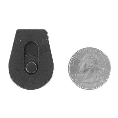 Wheeled Cord Lock Stopper (100 Pack) - Heavy Duty - Clamp Toggle End Slider for Shock Cord, Bungee, Paracord, Drawstrings - size: 100 Pack