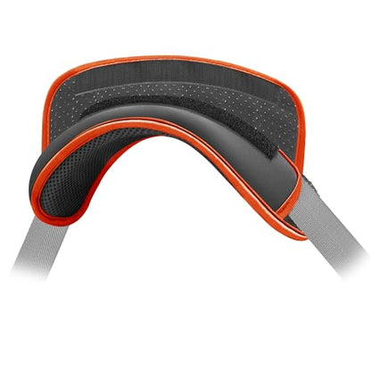 ZINZ Universal Shoulder Pad with Ultra Thick Cushion for Bag Luggage Bag Crossbody, Plus Long & Anti-Slip & Breathable,Grey-Orange Edge - color: Grey-orange Edge