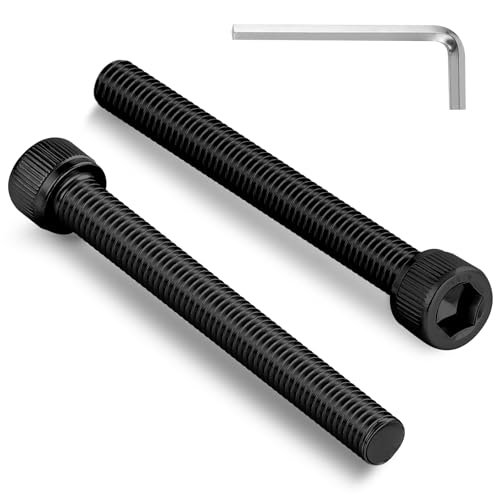 30pcs M4 x 45mm Hex Socket Head Cap Screws Bolts, 12.9 Grade Alloy Steel, Black Oxide Finish, Allen Socket Drive, Full Threads,with Hex Spanner - size: M4 x 45mm