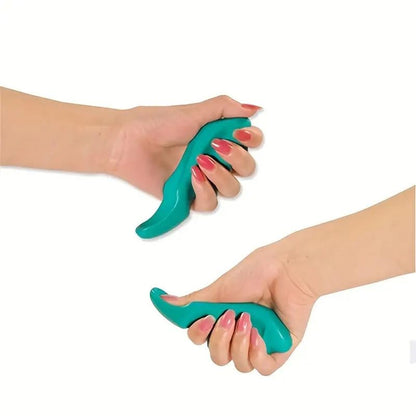 2Pcs Deep Tissue Muscle Massage Ball and Mini Green Thumb Massager Saver for Massage Body Acupressure Point Massage Tool Health Care