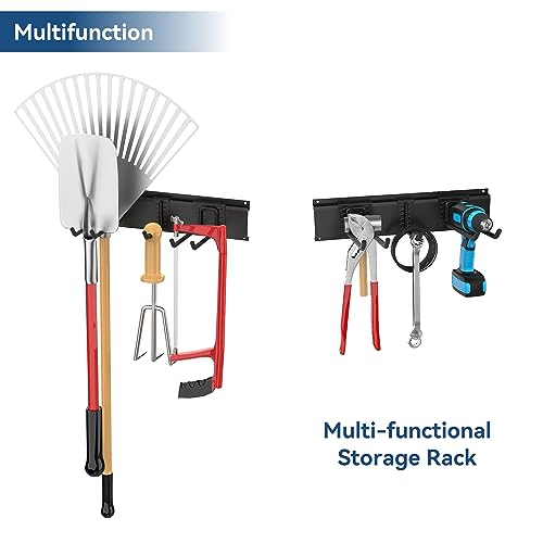 WALMANN Garage Storage Organization System Ski Wall Rack 2 Pairs of Skis Mount Hanger Home Shed and Garage Snowboard Wall Rack Holds Up to 100 lbs - style: Holds 2 Pairs of Skis