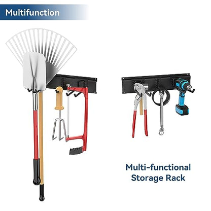 WALMANN Garage Storage Organization System Ski Wall Rack 2 Pairs of Skis Mount Hanger Home Shed and Garage Snowboard Wall Rack Holds Up to 100 lbs - style: Holds 2 Pairs of Skis