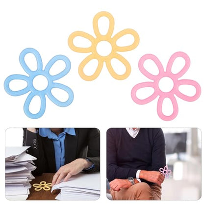 CALLARON 3pcs Silicone Finger Strengthener Hand Trainer for Finger Strength Rehabilitation and Hand Grip Training Multi-level Resistance Bands for Musicians Athletes