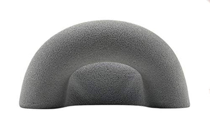 Atomik Rock Climbing Holds Large Bolt-On Ring in Gray Used in Gyms for Down-Climbing