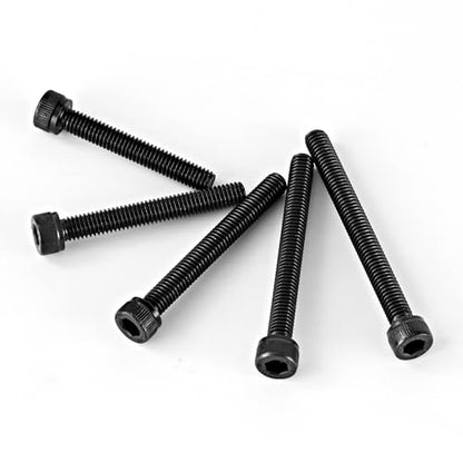 M6 x 40mm 45mm 50mm 55mm 60mm Hex Socket Head Cap Screws Bolts 12.9 Grade Alloy Steel, Black Oxide Finish, Metric Allen Hex Drive, Machine Fully Threaded, Assortment Kit 25PCS - size: M6 x 40/45/50/55/60mm (25PCS)