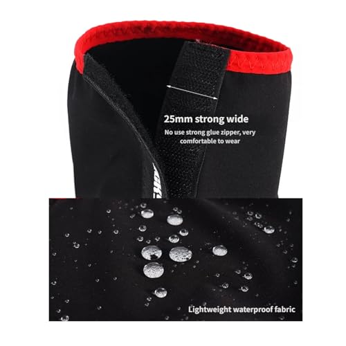 for Hiking in Snow Sand Conditions Light Weight Ripstop Nylons Regulable Fit Regulable - color: Black