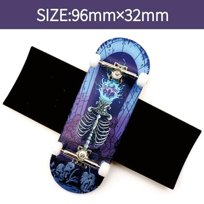 32mm Pro Fingerboard 12 Constellation Series Wooden Finger Board (Aquarius) - color: Aquarius