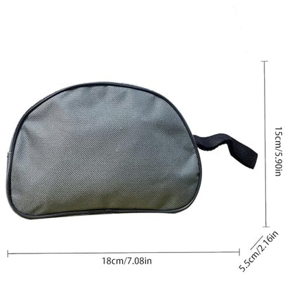 Pocket Crampons Bag Clothes Storage Bin Travel Toiletry Kit Travel Zipper | Holders Travel Zipper Bags, Travel Makeup Organizer, Ice Climbing Tools Storage Pouch for Outdoor Hiking Walking Cl