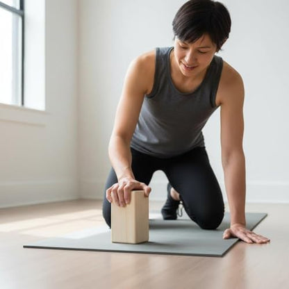 Climbing Training Board Wooden Exercise Block Forearm Ergonomic Structure Lightweight Suitable for Athlete Climbing Practice