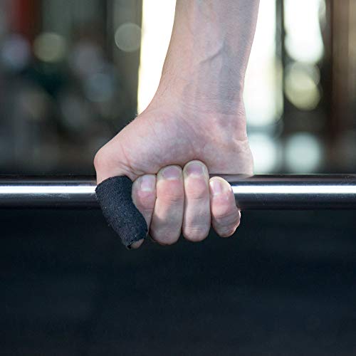 Weightlifting Tape, Stretch Sports Tape for Wrist and Hand Use, 6 Rolls, Black - color: Black