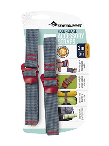 Sea to Summit Hook Release Accessory Straps (Pair) - style: 3/4 X 80 Inches