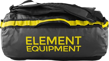 Element Equipment Trailhead Duffel Bag Shoulder Straps Waterproof Black/Yellow Small - color: Black/Yellow, size: Small 30 Liters