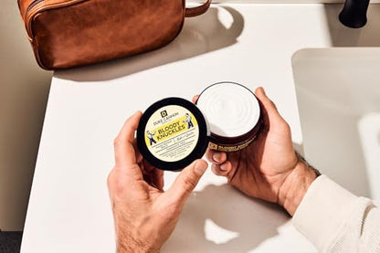 Duke Cannon Bloody Knuckles Hand Repair Balm, 5 oz (Pack of 2), Unscented | Heavy-duty hand repair balm deeply moisturizes dry, cracked hands without leaving a greasy residue. - size: 5 Ounce (Pack of 2)