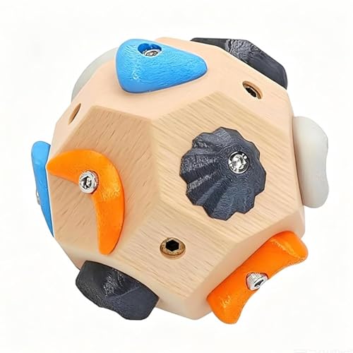 Mountaineering and Rock Climbing Training Ball, Handcrafted Boulder Blocks, Enhance Finger Climbing Strength and Flexibility, Grip Strength Training Device