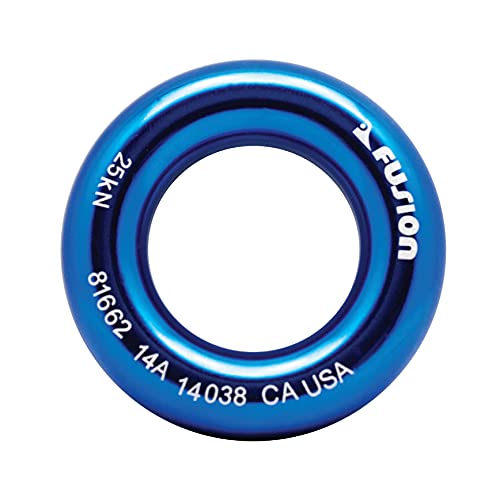Fusion Climb Aluminum O-Ring Small 2" - style: 2" Blue