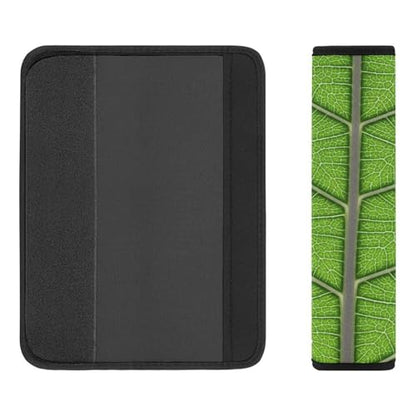 Universal Soft and Comfortable Seat Belt Cover for Adults and Children, Most Cars, 2 Pack Green Food Lettuce Texture Seat Belt Covers Cushion Neck and Shoulder Support - color: Pattern 1180