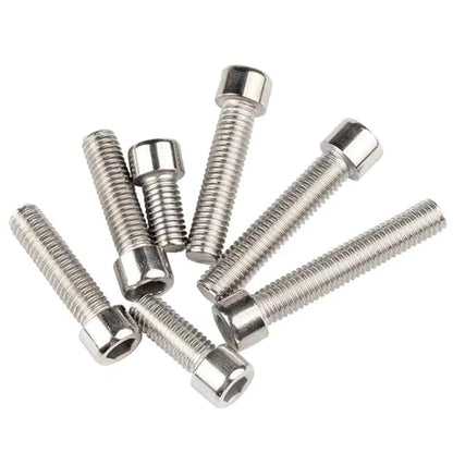 M2-0.4 x 5mm Stainless Steel 201,GB/T 70,Metric Socket Head Cap Bolts Screws, Allen Socket Drive,Hex Socket Cap Screw,Machine Full Thread for Bike Water Bottle Cage Holder Bracket Rack,50 Pcs - size: M2-0.4 x 5mm（50 Pcs）