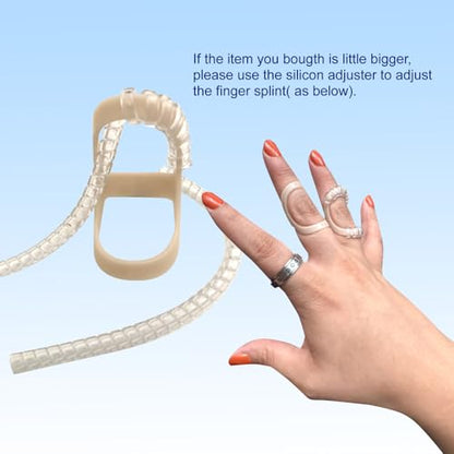 Oval Finger Splint 6 pcs, Finger Splints for Arthritis, Mallet Finger, Trigger Finger Splint, hypermobility(EDS) finger For Thumb/Middle,/Index/Pinky or Ring Finger(size 7,8 each 3pcs) - size: size 7,8 each 3 pcs