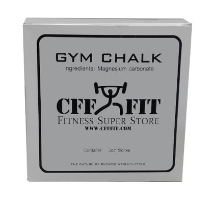CFF Premium Chalk - (1) 2 oz. Block - Magnesium Carbonate Weightlifting, climbing, and Gymnastics Chalk