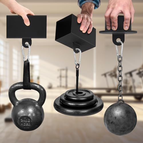 Block Strength Set, Workout Climbing Power Grip, Hand Grip Tool For Cable Machine, Forearm Finger Exerciser With Loading Pin, Strengthener Equipment Climbing Training - color: Circle
