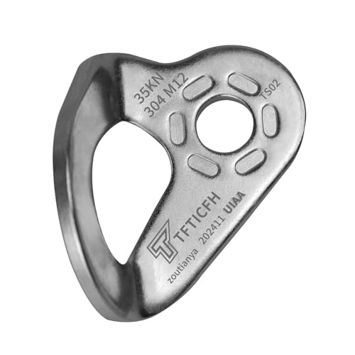 35kN UIAA Certified Heavy Duty Stainless Steel M12 Climbing Bolt Hanger, 5pc Silver - color: Bolt Hanger-5pc, size: 12mm