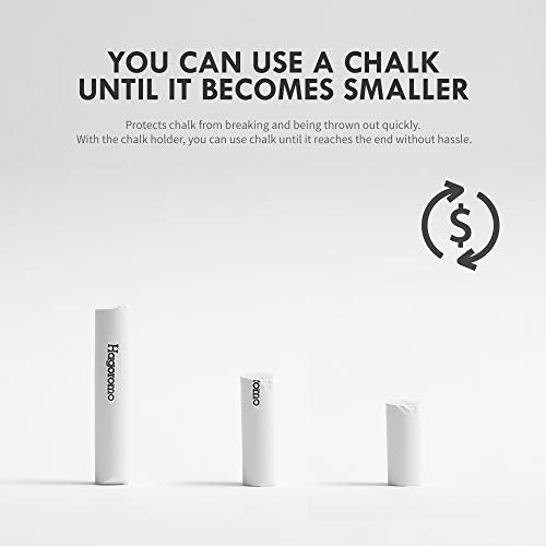 Hagoromo Chalk Holder with Magnet Attached [Blue Cap and Chalk] - color: Blue, style: Cap