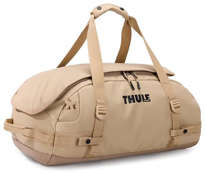 Thule Chasm Duffel bag, Weather-resistant materials, Easy packing, Converts to backpack, Internal pockets, Travel-ready - color: Gentle beige, size: 40L