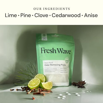 Fresh Wave Odor Eliminating & Deodorizing Packs | Bag of 16 - size: 1 Count (Pack of 16)