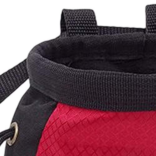 Amagogo Rock Climbing Chalk Bag Waist Bag for Outdoor Sports Belt Strap Pouch