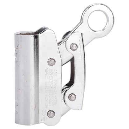 6KN Alloy Steel Climbing Anti Fall Self Locking Equipment, High Load Bearing, Reverse Grip Blocking Tooth Design, for Aerial Working, Maintenance, Construction, Pwshymizvpgawoqh6
