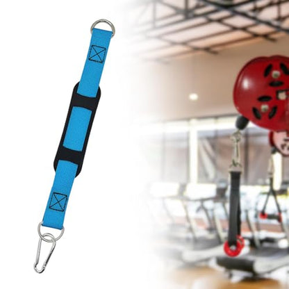 YIJU Hanging Strap for Body Strength Training with Snap Carabiner, Load 100kg