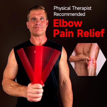 FitBeast Flex Therapy Bar, Tennis Elbow Therapy Bar - Ideal for Relieve Tendonitis Pain & Improve Grip Strength, Fitness Resistance Bar for Golfers Elbow & Tendinitis, Twist Bar for Physical Therapy - color: 1 Piece - Yellow - Extra Light