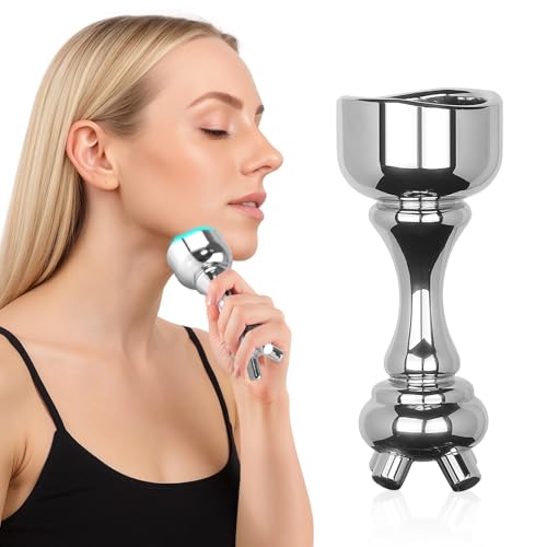ONUEMP Fascia Massage Tool, Stainless Steel Myofascial Release & Gua Sha Scraping Facial Massager, Deep Tissue Cellulite Massager, Maderoterapia Kit Colombiana for Lymphatic Drainage - size: 2in1 Cup